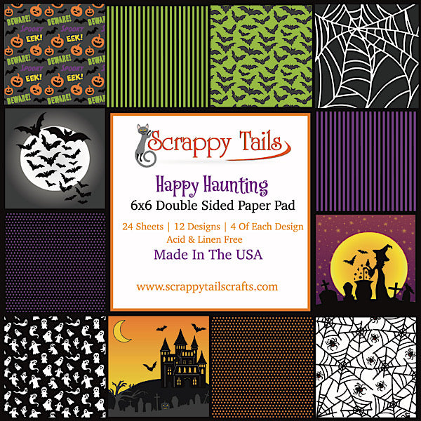 6x6 Halloween Paper Pad