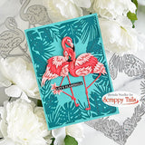 Layering Flamingo Pair Metal Craft Die