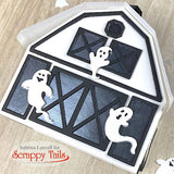 A7 Barn Pop Up Card Metal Craft Die