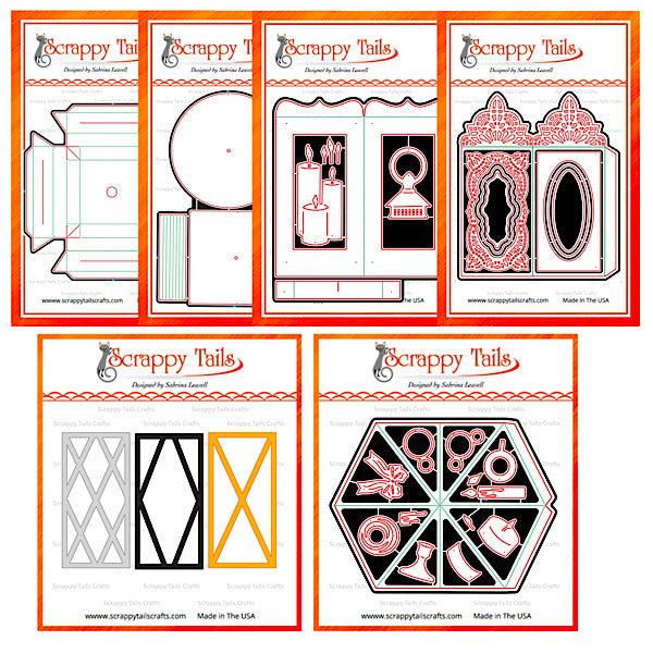 Save 5% A7 Lantern Pop Up Card - Basic Lantern Starter Bundle Craft Metal Die