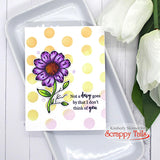 Oopsy Daisies 6x6 Stamp and Coordinating Die Bundle