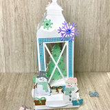 A7 Lantern Pop Up Card Craft Metal Die