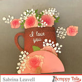 A7 Coffee Mug Pop Up Card Metal Craft Die