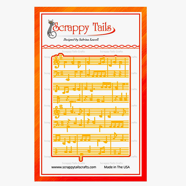 Hot Foil A7 Sized Sheet Music Plate