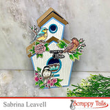 A7 Bird House Pop Up Card Craft Metal Die Set