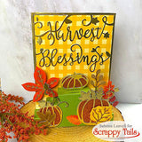 A7 Harvest Blessings Cover Plate Metal Craft Die