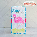 Layering Flamingo Pair Metal Craft Die