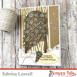 Rose Trellis 6x8 Stamp and Coordinating Die Bundle