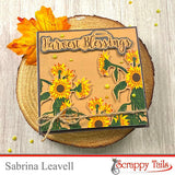 Wild Sunflower 6x6 stamp set