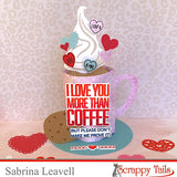 A7 Coffee Mug Pop Up Card Metal Craft Die