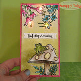 Fairy Botanicals 6x8 Stamp and Coordinating Die Bundle