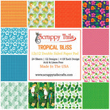 12x12 Tropical Bliss Designer Pattern Paper Pad - Sold Out