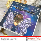 Fairy Girl 4x4 Stamp and Coordinating Die Bundle