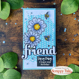 Oopsy Daisies 6x6 Stamp and Coordinating Die Bundle