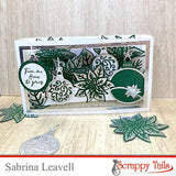 Hot Foil Poinsettia and Coordinating Metal Craft Die Bundle