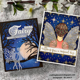 Fairy Sentiments Stamp and Coordinating Die Bundle