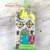 Fairy House Add-On and Slimline Cobblestone Background Die Bundle