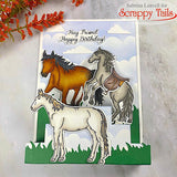 Horsing Around 6x8 Stamp set