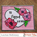 Popping Poppies 6x6 Stamp Set with Coordinating Metal Dies