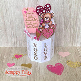 Sweet Bear 4x6 Stamp Set with Coordinating Metal Dies