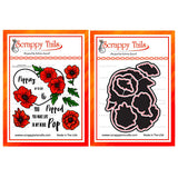 Popping Poppies 6x6 Stamp Set with Coordinating Metal Dies