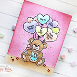 Sweet Bear 4x6 Stamp Set with Coordinating Metal Dies