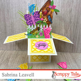 A7 Decorative Pop Up Box Craft Die