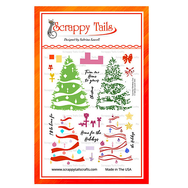 Layered Christmas Tree 6x8 Stamp Set