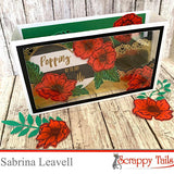 Popping Poppies 6x6 Stamp Set with Coordinating Metal Dies