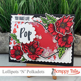 Popping Poppies 6x6 Stamp Set