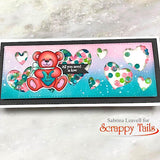 Sweet Bear 4x6 Stamp Set with Coordinating Metal Dies