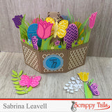 Outlined Tulip Assortment Two Layered Metal Dies