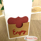 A7 Pop Up Box Gift Card Craft Die