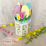 Flower Vase Pop Up Card Die