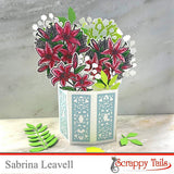 Flower Vase Pop Up Card Die