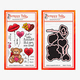 Sweet Bear 4x6 Stamp Set with Coordinating Metal Dies