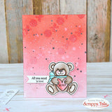 Sweet Bear 4x6 Stamp Set with Coordinating Metal Dies