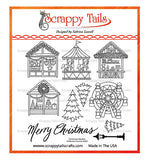 6x6 Christmas Market Stamp