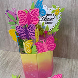 Flower Vase Pop Up Card Die